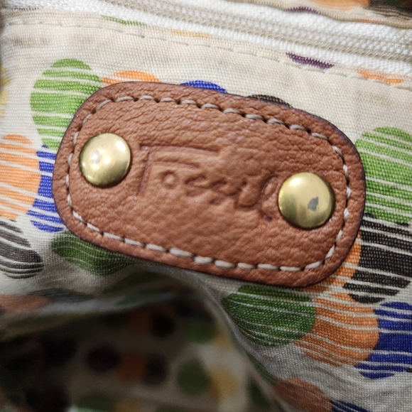 Brown Leather Shoulder Bag - Picture 6 of 7